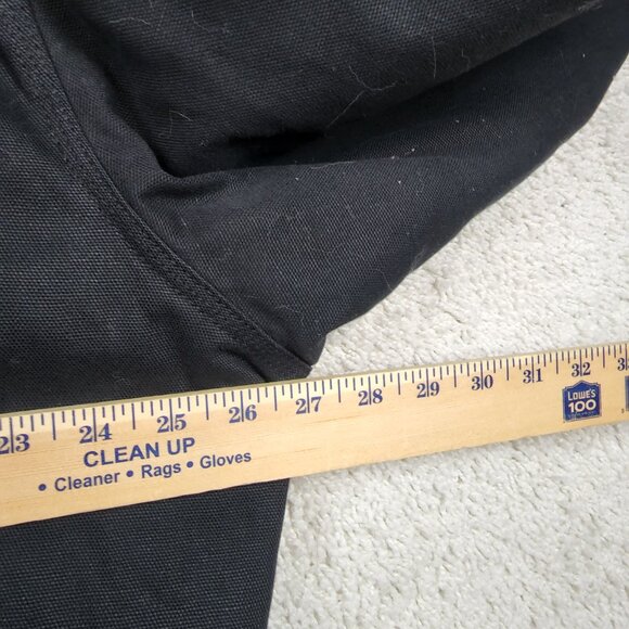 Walls Blizzard Pruf Black Quilted Lined Hooded Jacket Size XL Reg VTG Vintage US - Picture 7 of 7